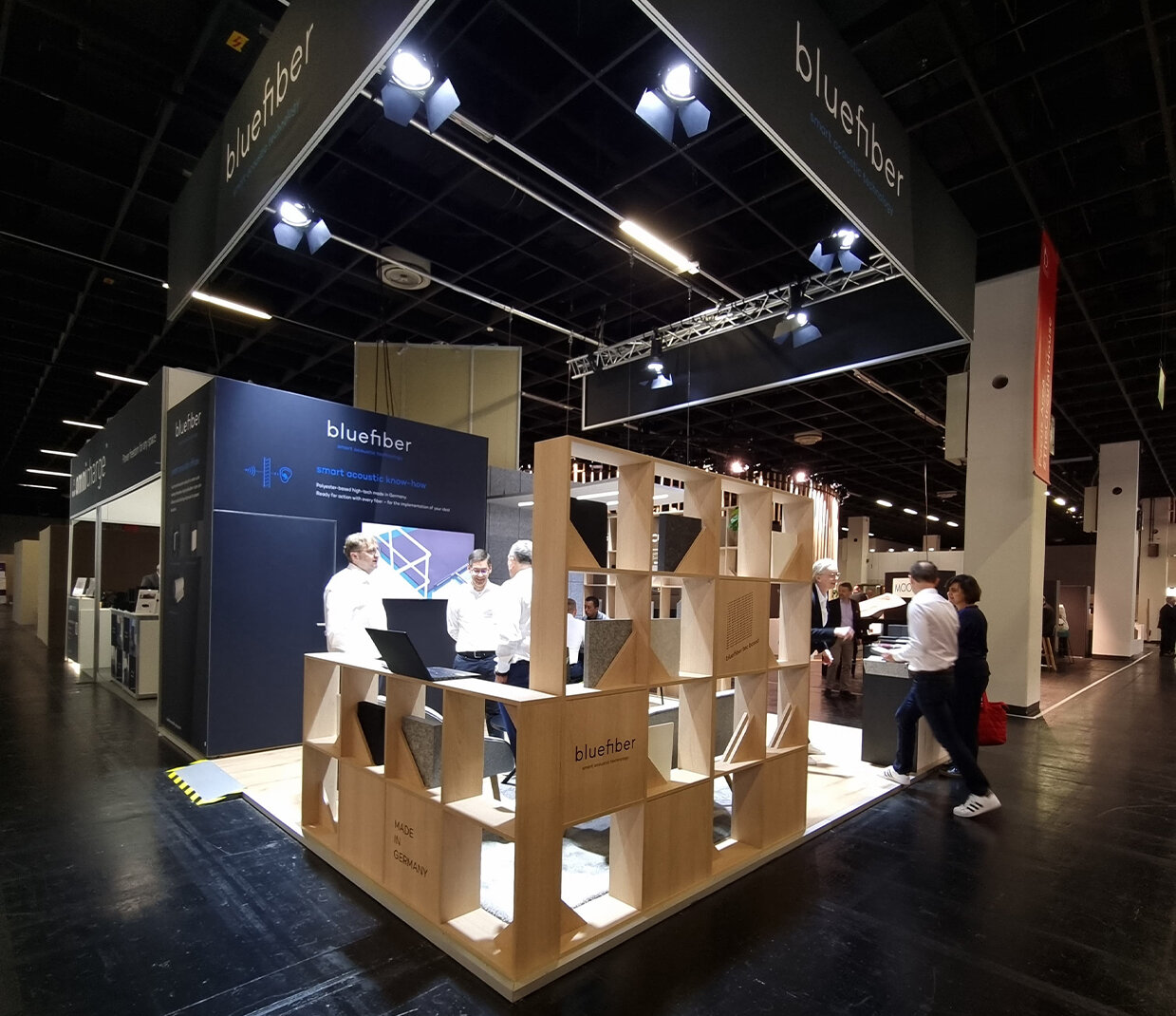 Messeauftritt bluefiber | Sandler Group