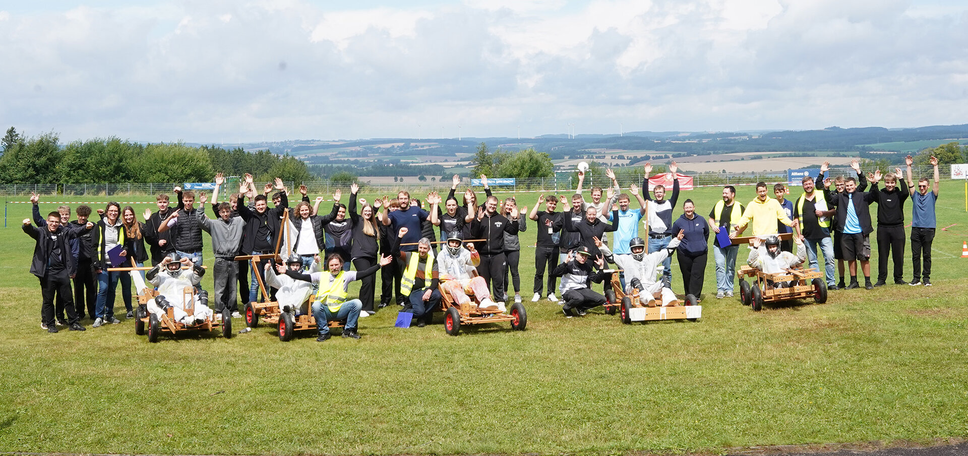  Trainee Day 2025 - Soapbox race with the new trainees | Sandler Group 