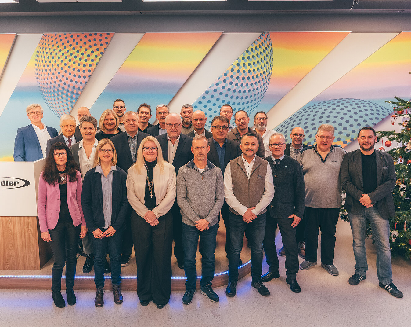 Ehrung treuer Kolleginnen und Kollegen | Sandler Group