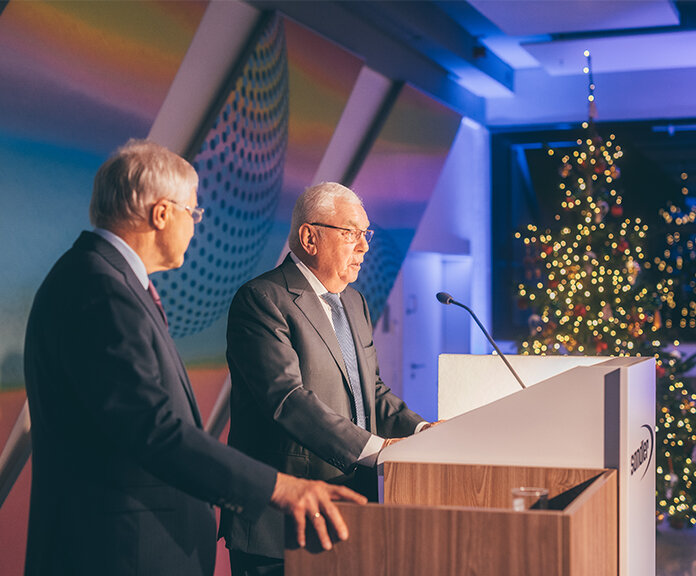 Ehrung Dr. Christian Heinrich Sandler durch Dieter Magiera | Sandler Group