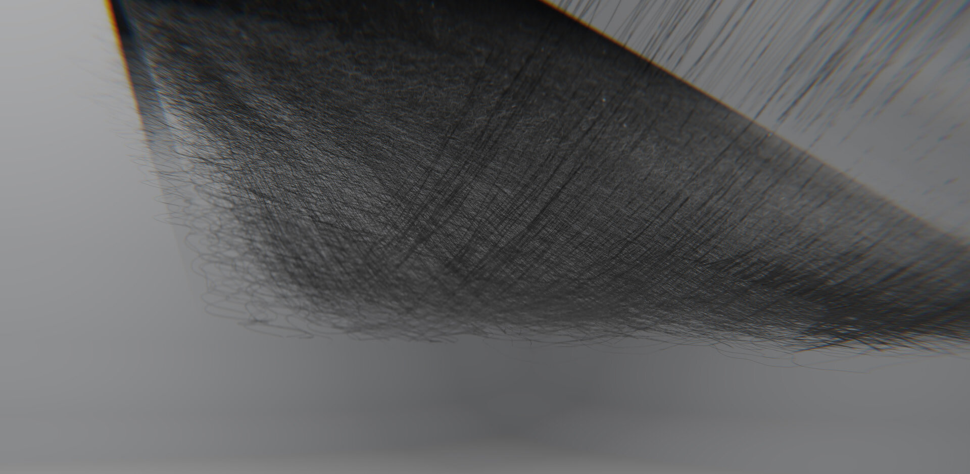 Macro shot of a thin meltblown nonwoven layer| Sandler Group 