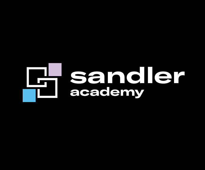 Logo Sandler Academy auf schwarzem Hintergrund | Sandler Group