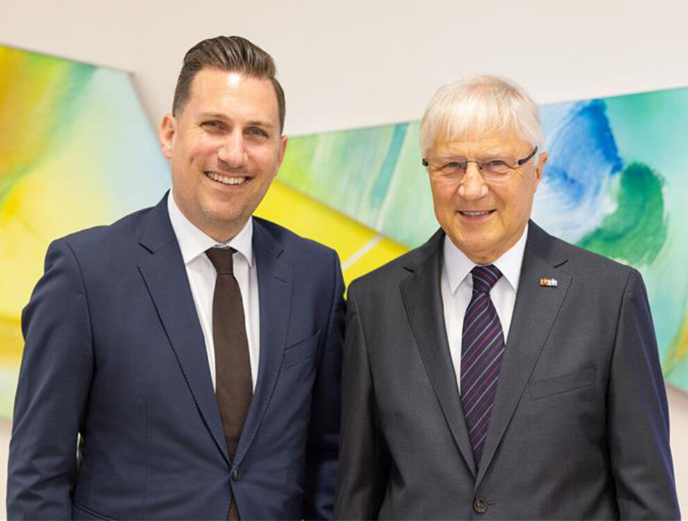 Dr. Christian Heinrich Sandler and Philipp Ebbinghaus