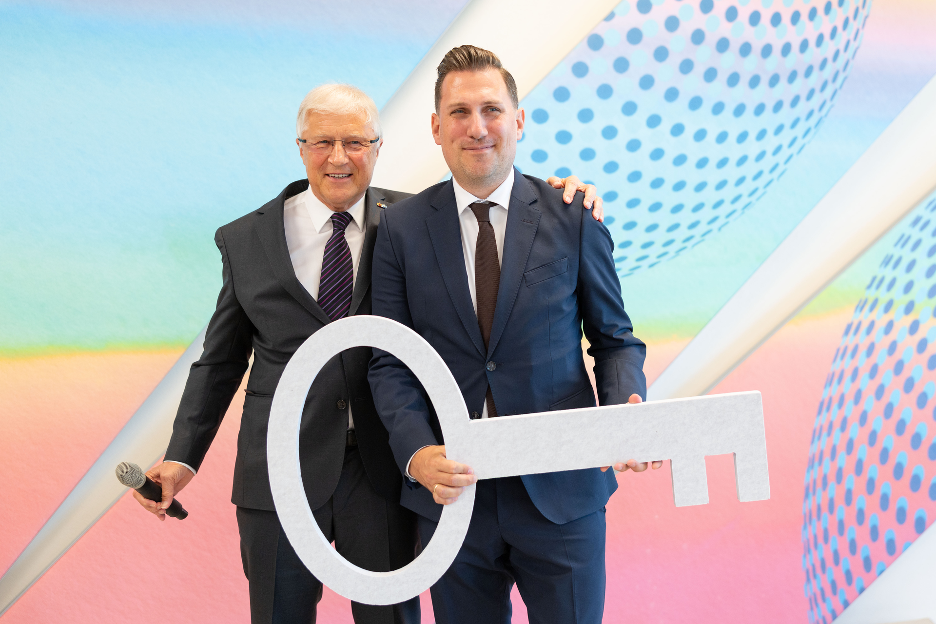 Dr. Christian Heinrich Sandler und Philipp Ebbinghaus