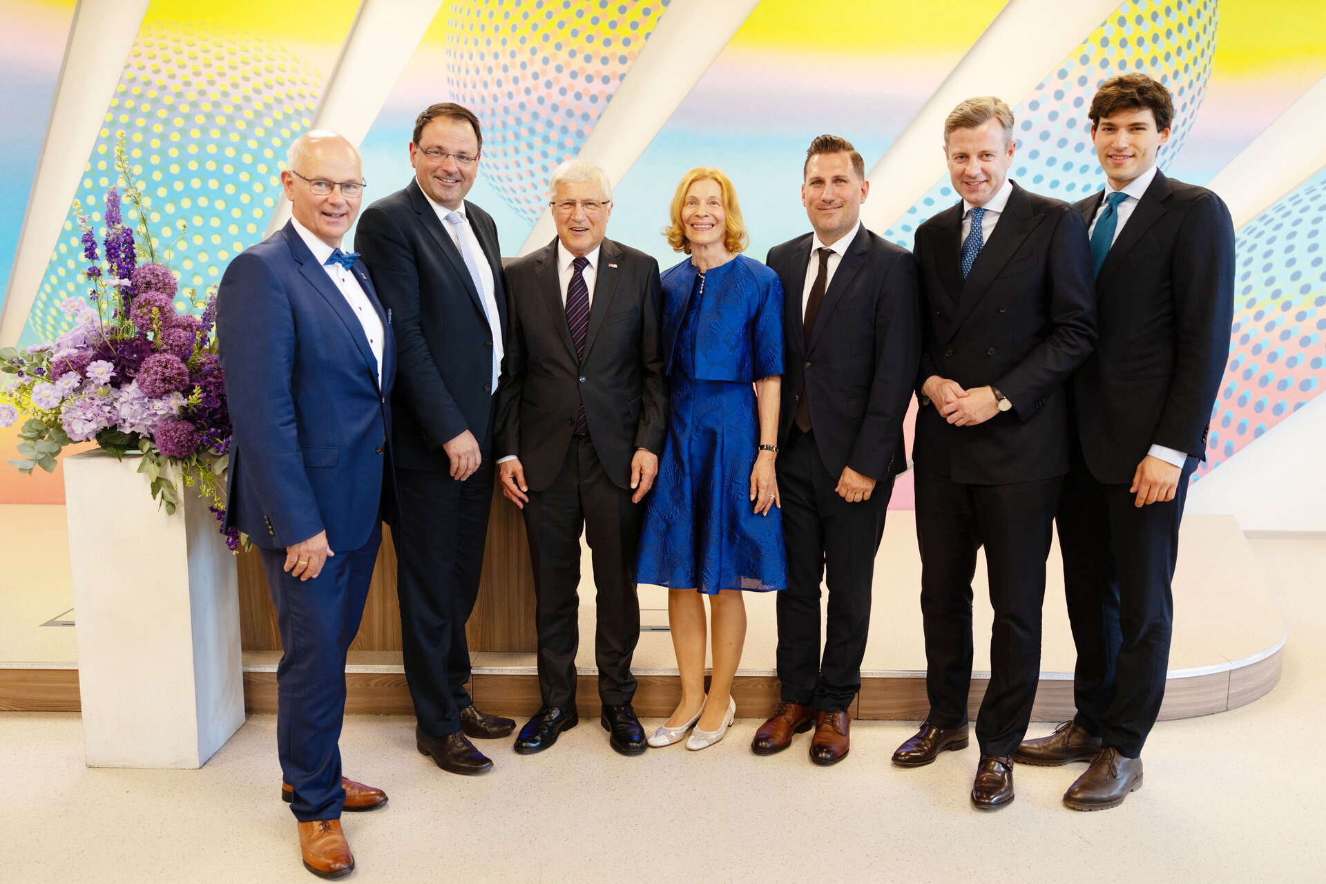 Die neue und alte Führungsriege der Sandler AG