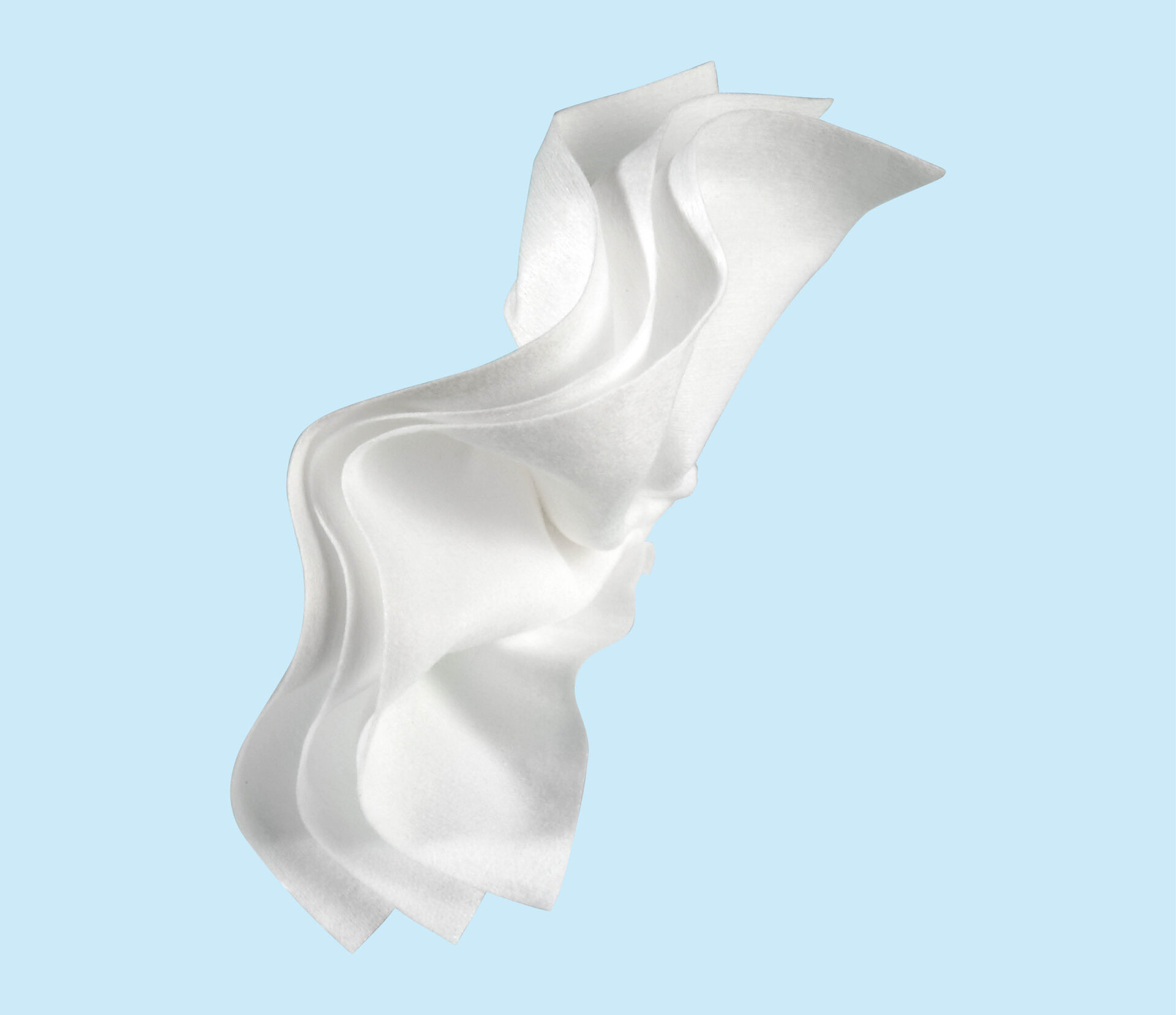  Wipes made of nonwoven on a light blue background | Sandler Group 