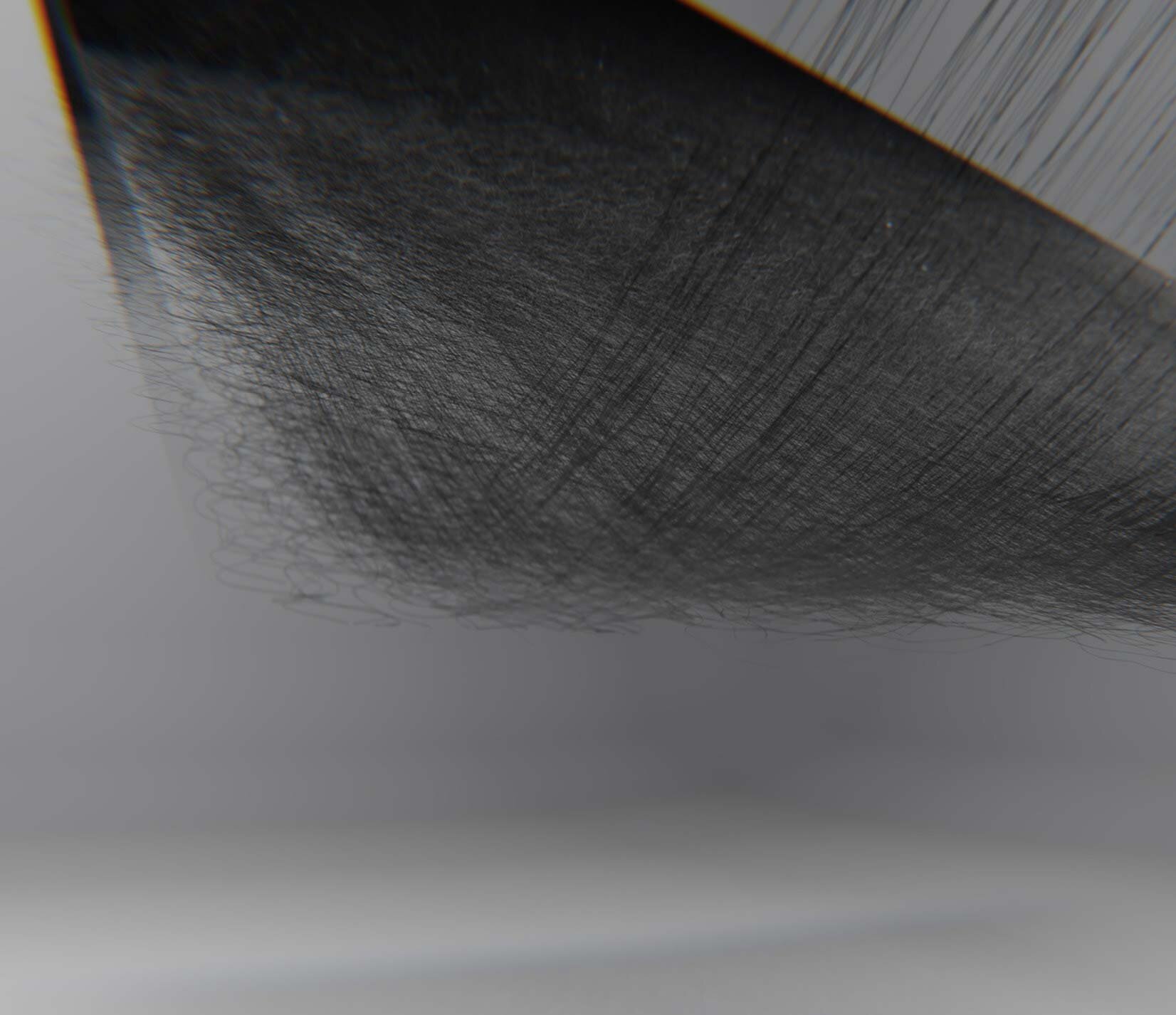 Eine Nahaufnahme der Vliesherstellung zeigt die Nonwoven Technology von Sandler 