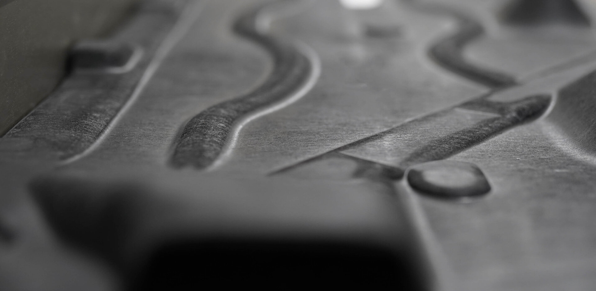  Close-up of finexus component after processing | Sandler Group nonwovens
